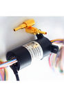 নিম্ন বৈদ্যুতিক নয়েজ HDMI স্লিপ রিং 24 * 2A সার্কিট এইচডিএম / এসডিআই রোটারি যৌথ